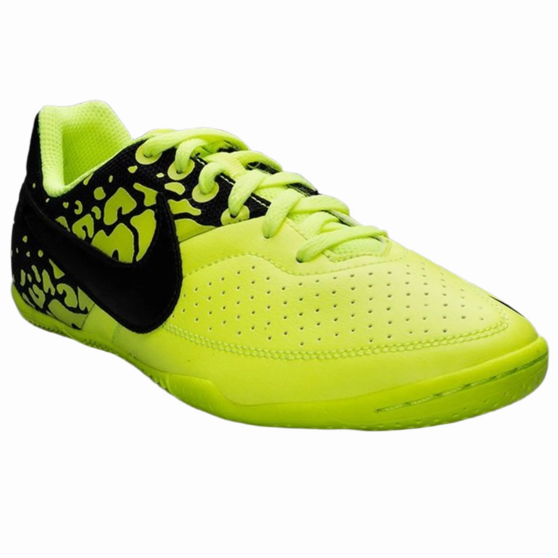 Nike JR Elastico II Indoor Soccer Shoes - Volt/Black Soccer Cleats 2016