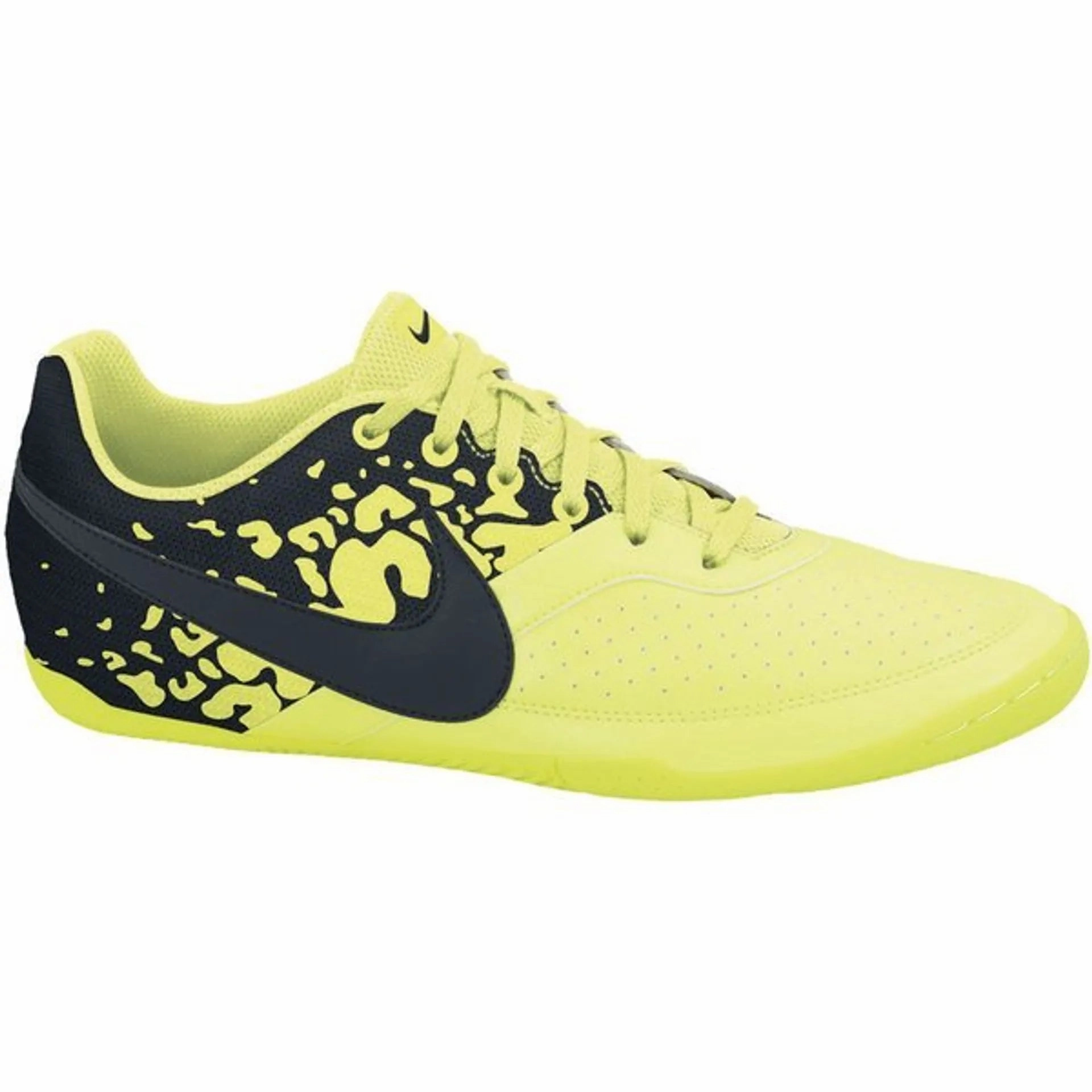 Nike JR Elastico II Indoor Soccer Shoes - Volt/Black The Difference Between Football Cleats And Soccer Cleats