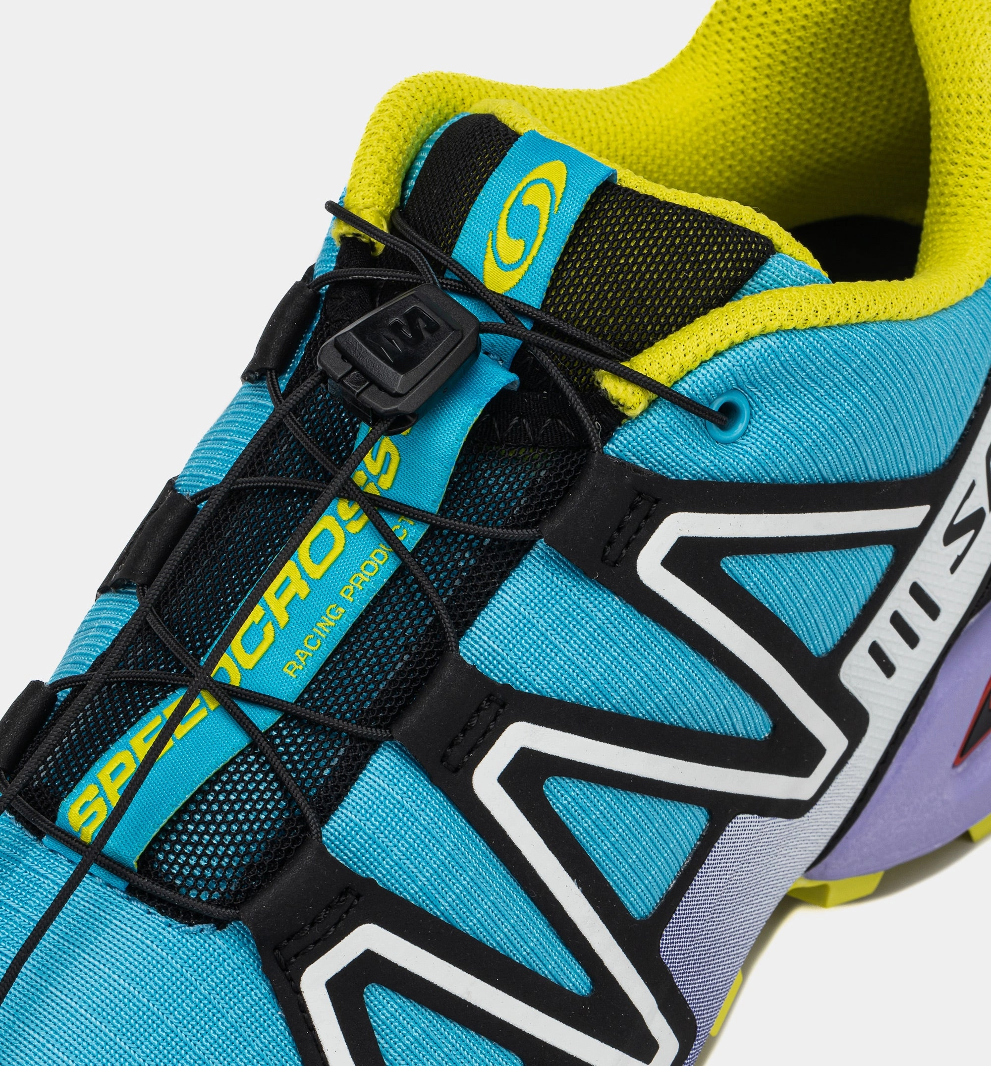 Speedcross 3 Mens Lifestyle Shoe - Aquarius/White/Liberty Trail Shoes Barefoot