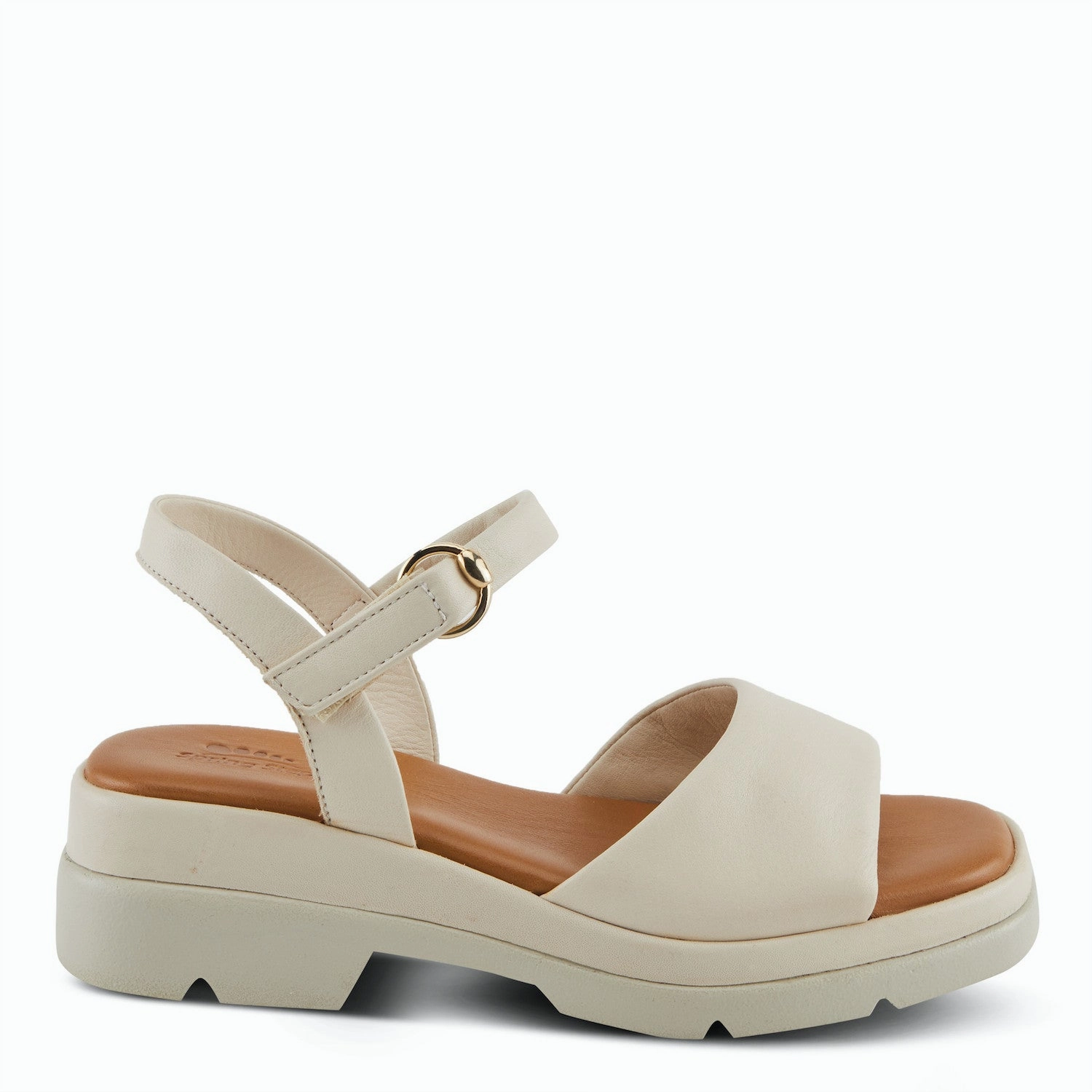 Original Universal Sandals Spring Step Women's Huntington Memory Foam Sandals - Ivory