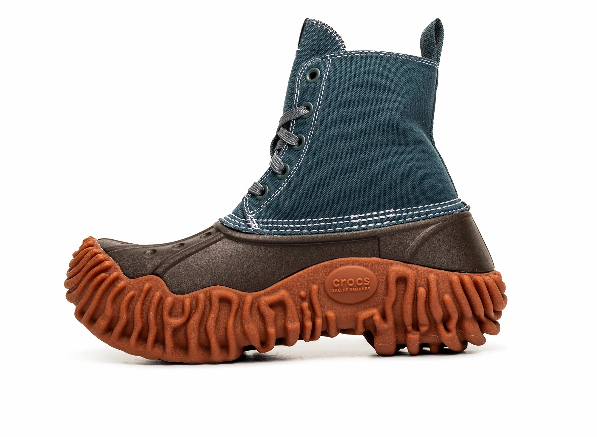 Scarpa Fit Climbing Shoes Crocs x Salehe Bembury The Cypress Boot Tetra