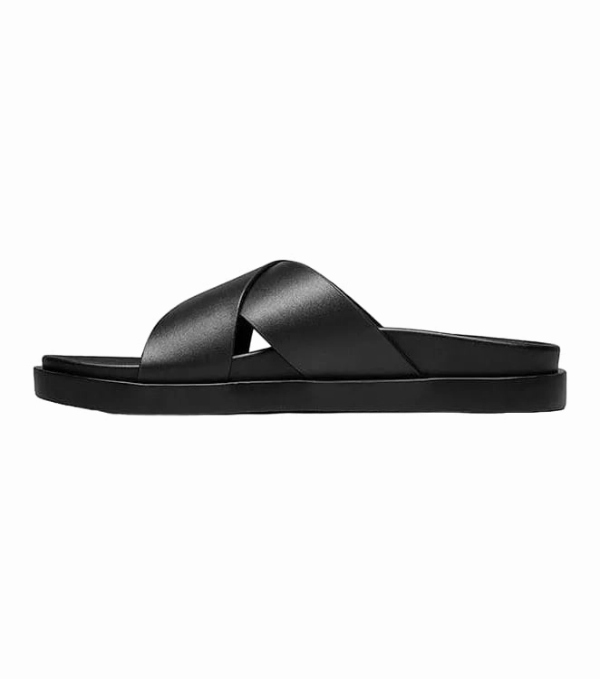 Derby Dress Shoe Style Stacy Adams Men's Montel Cross Strap Slide Sandal Loafer