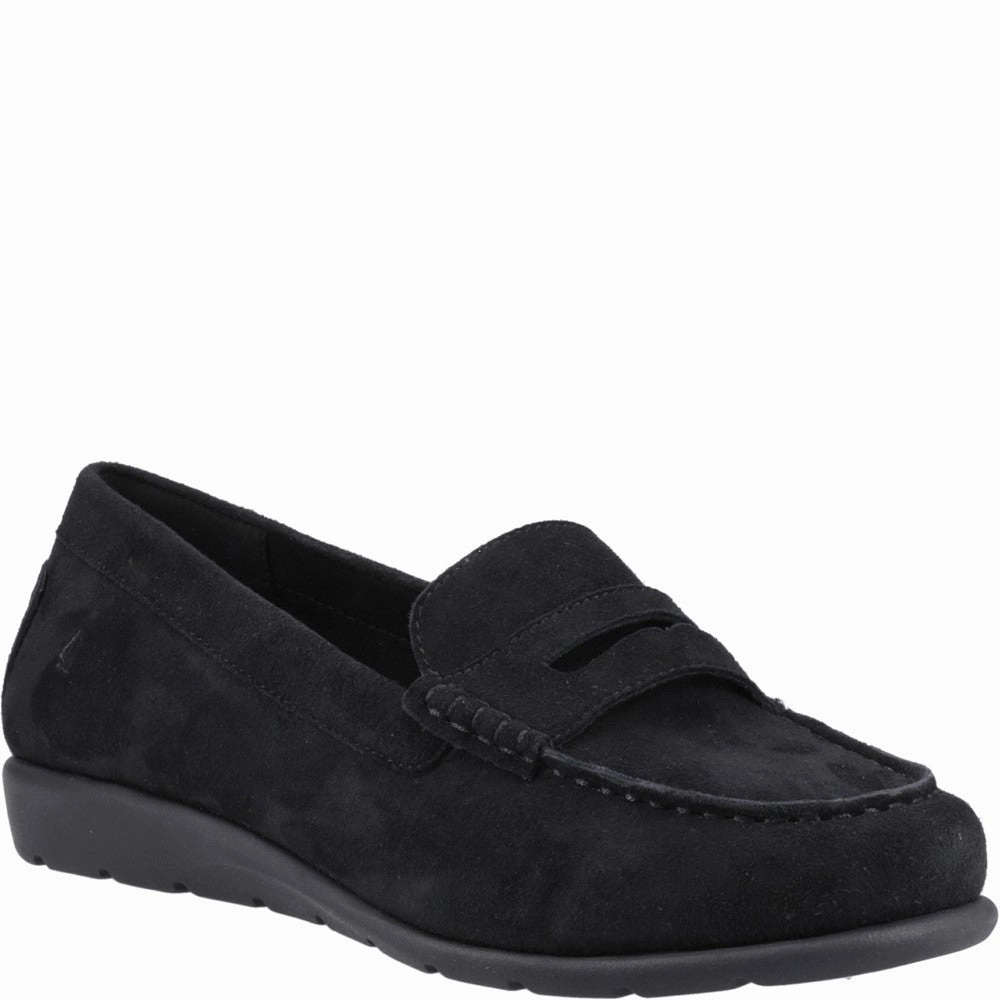 Hush Puppies Shelby Suede Loafer Flattered Loafers