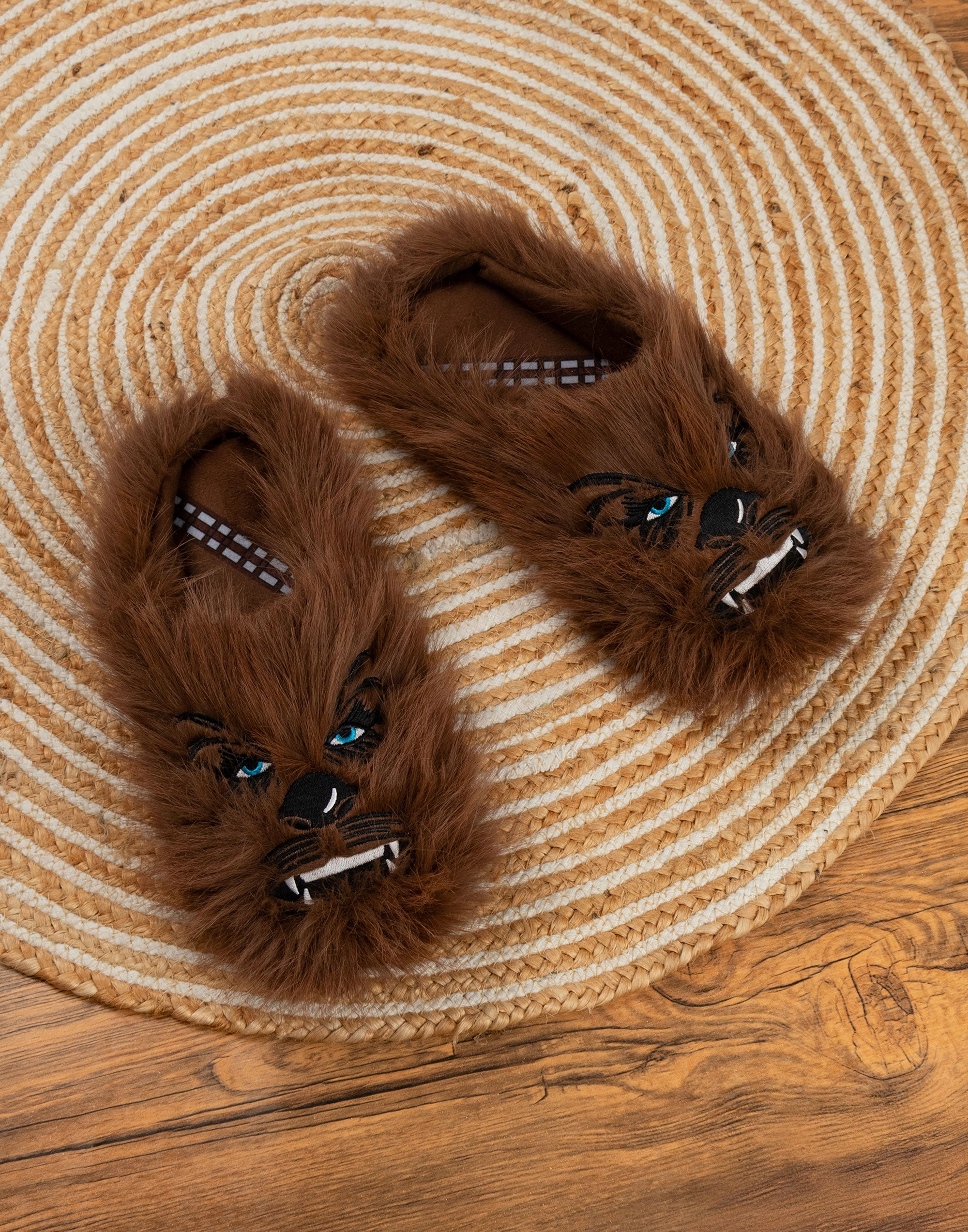 Star Wars Chewbacca Mens Brown Mule Slippers Charlie Brown Slippers