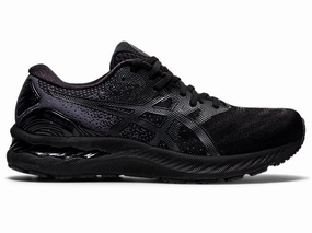 Asics Tennis Shoes Reviews Men's Asics Gel-Nimbus 23, Black/Black, 9.5 4E Extra Wide