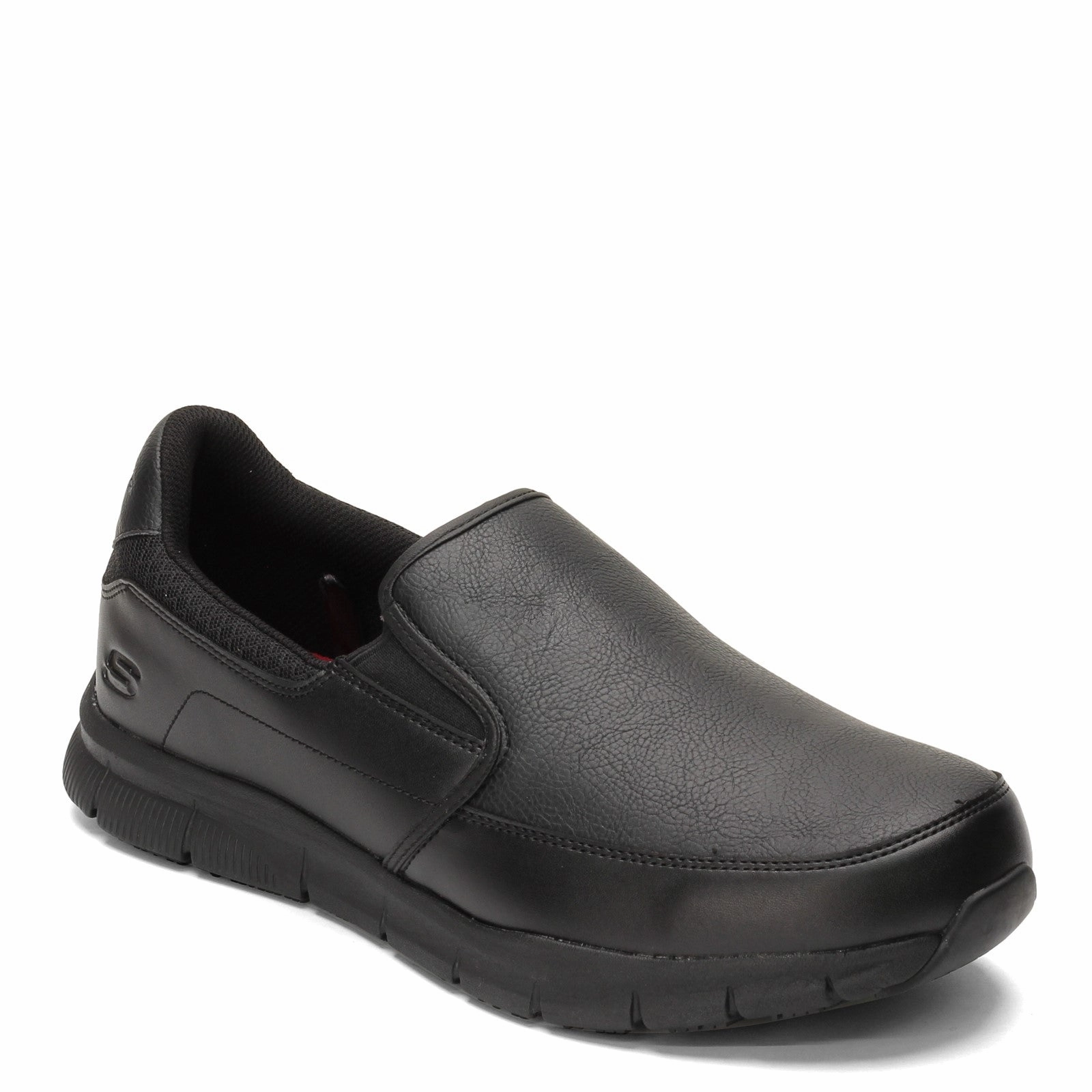 No Laces Slip In Slip-on Loafers Slipped On Slip On Slip Ons Slip On Boots Time Keeps On Slipping Slip On Men's Skechers, Nampa - Groton SR Work Shoe - Wide Width