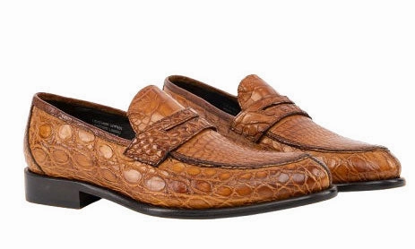 Style: Izano-Cognac Penny Loafers 50s