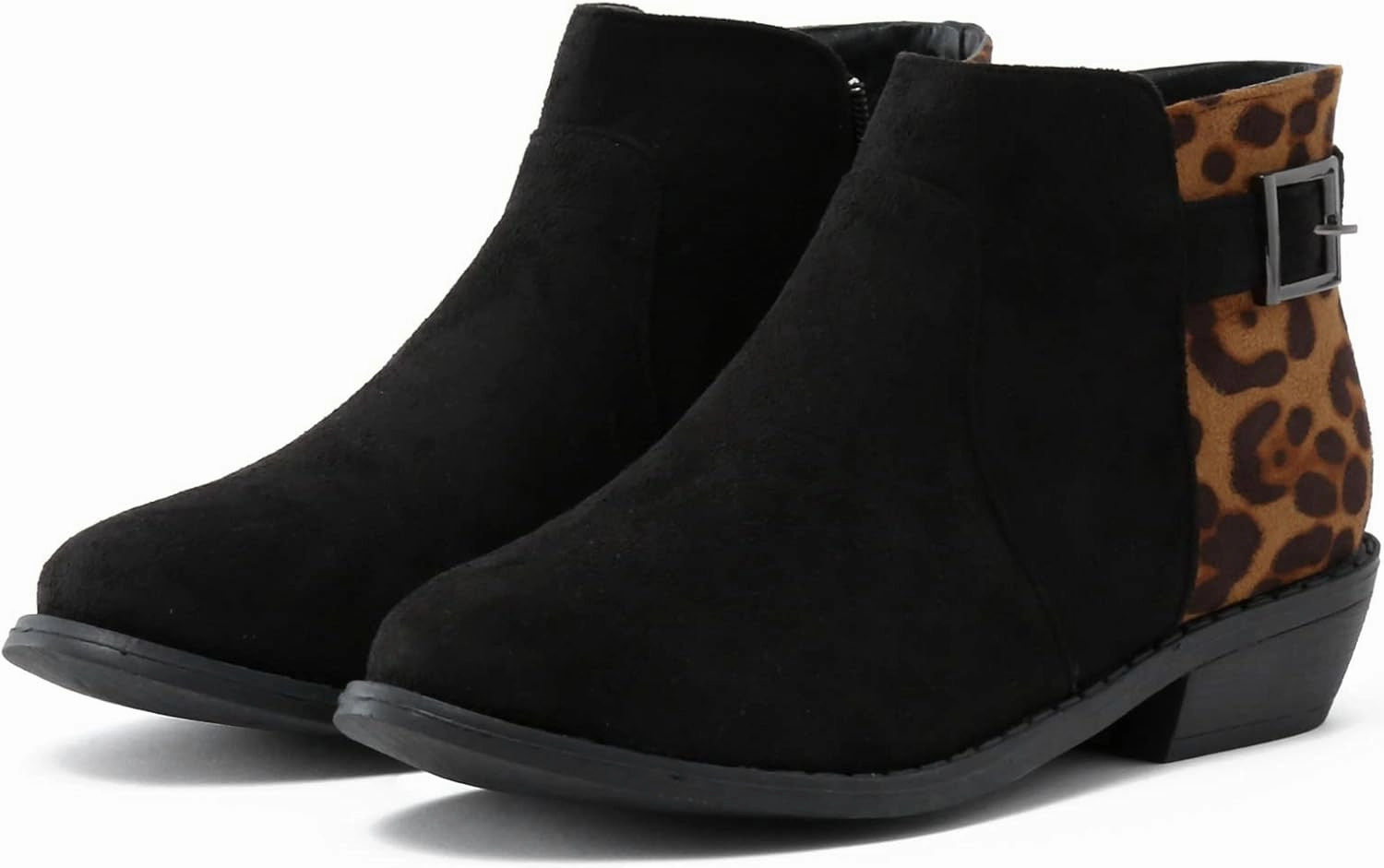 Boots for Women Premium Orthopedic Ankle Boots Arch Support Leather Comfortable Side Zip Wedge Booties 52 Ice Spikes For Boots