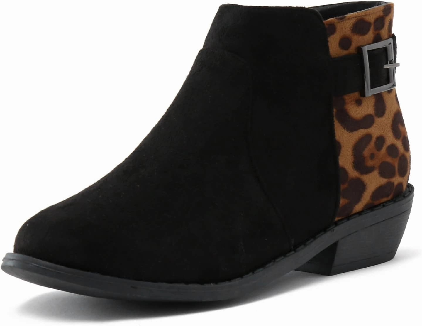 Boots for Women Premium Orthopedic Ankle Boots Arch Support Leather Comfortable Side Zip Wedge Booties 52 Fishskin Boots