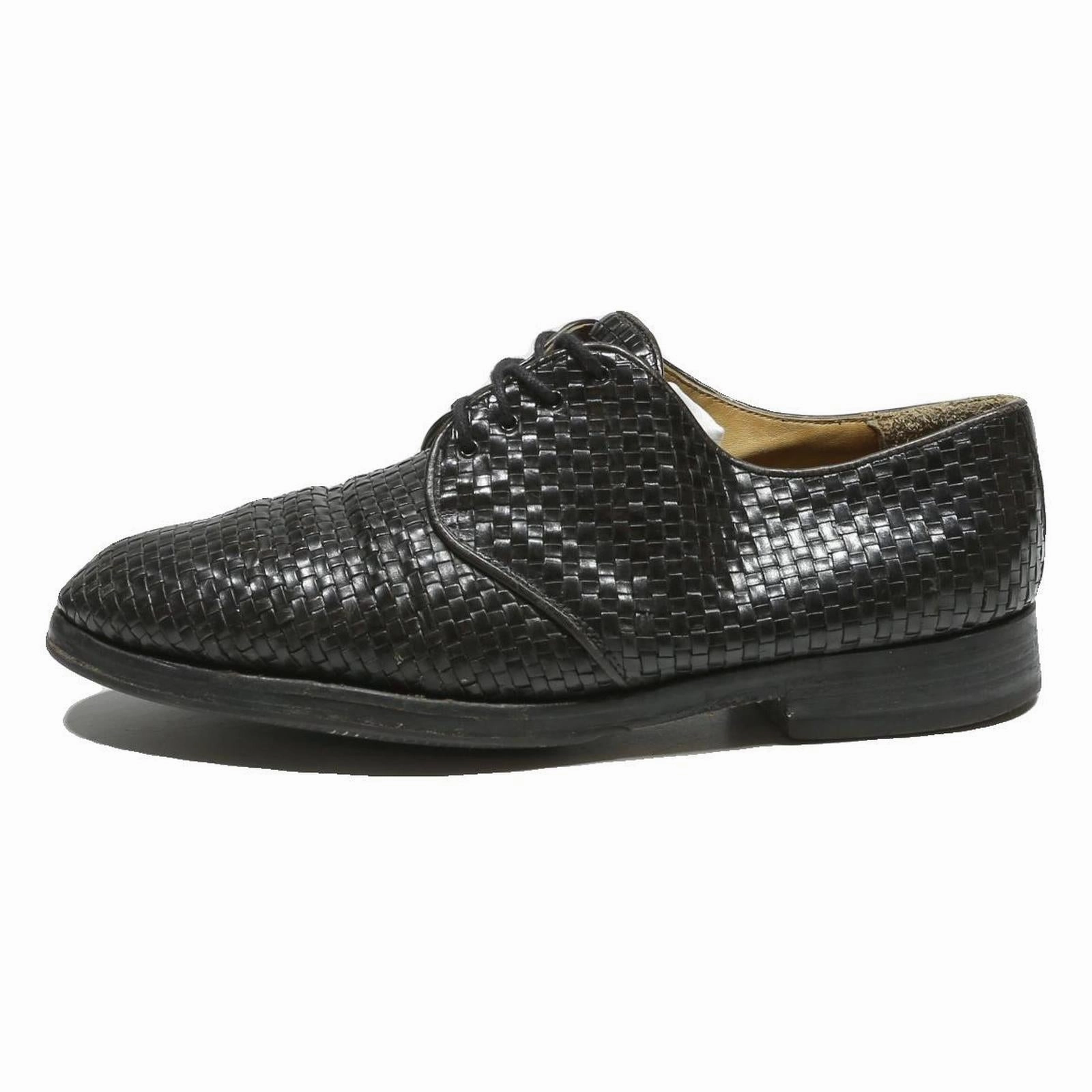 Waterproof Oxfords RALPH HARRISON Mens Lace-Up Leather Black Shoes UK 10.5 Classic Formal Dress