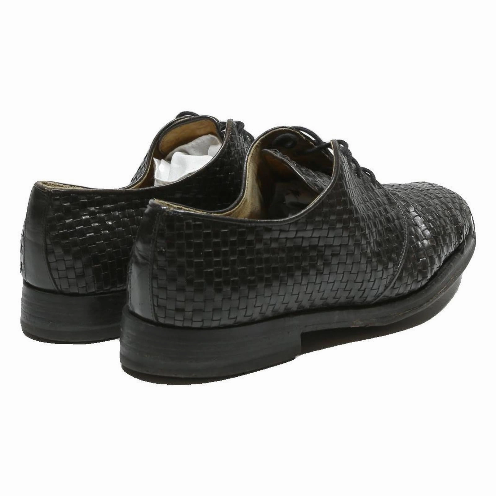 Oxfords Vs Derbies RALPH HARRISON Mens Lace-Up Leather Black Shoes UK 10.5 Classic Formal Dress