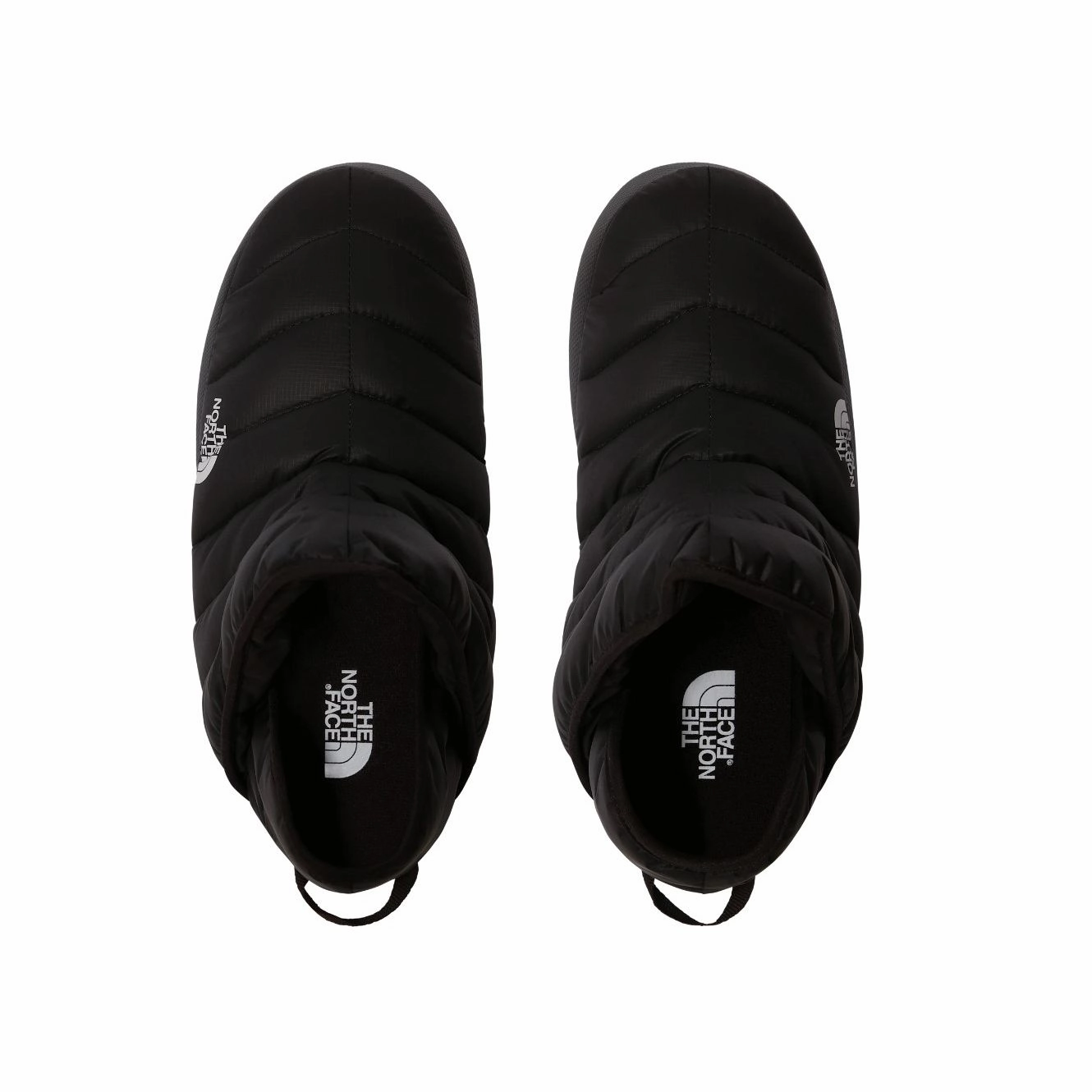 Arch-support Slippers The North Face Mens Thermoball Traction Bootie Black/White