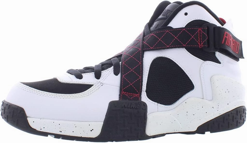 NIKE Air Raid Men's Shoes White/Black-University Red 642330-100 Nike Sb Dunk Shoes