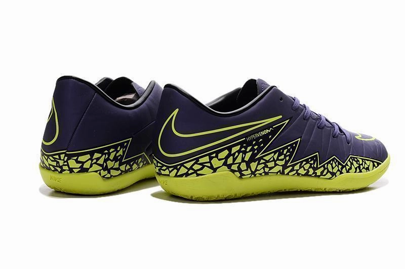 Nike Tiempo Turf Soccer Shoes Nike Hypervenom Phelon II IC Soccer Shoes DB0018 Dark Violet Green
