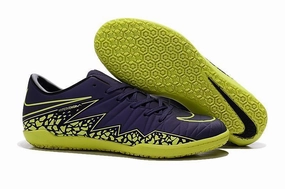 Nike Hypervenom Phelon II IC Soccer Shoes DB0018 Dark Violet Green Lime Tennis Shoes Nike