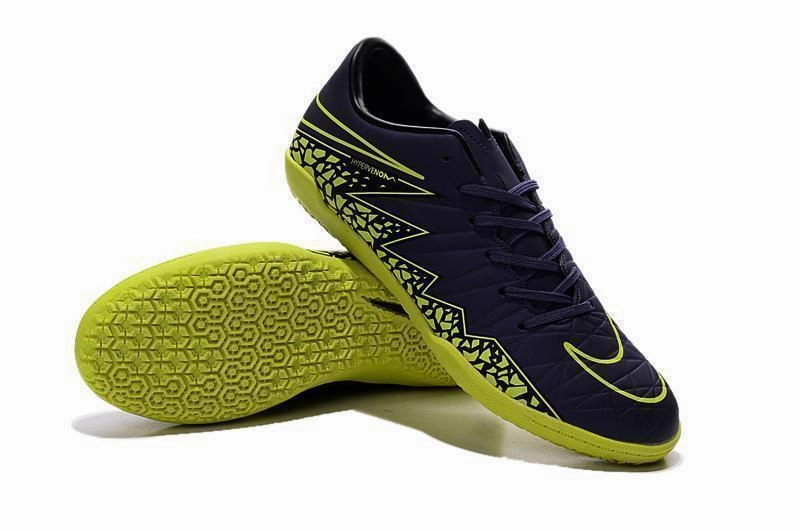 Nike Hypervenom Phelon II IC Soccer Shoes DB0018 Dark Violet Green Nike Air Zoom Pegasus Road Running Shoes