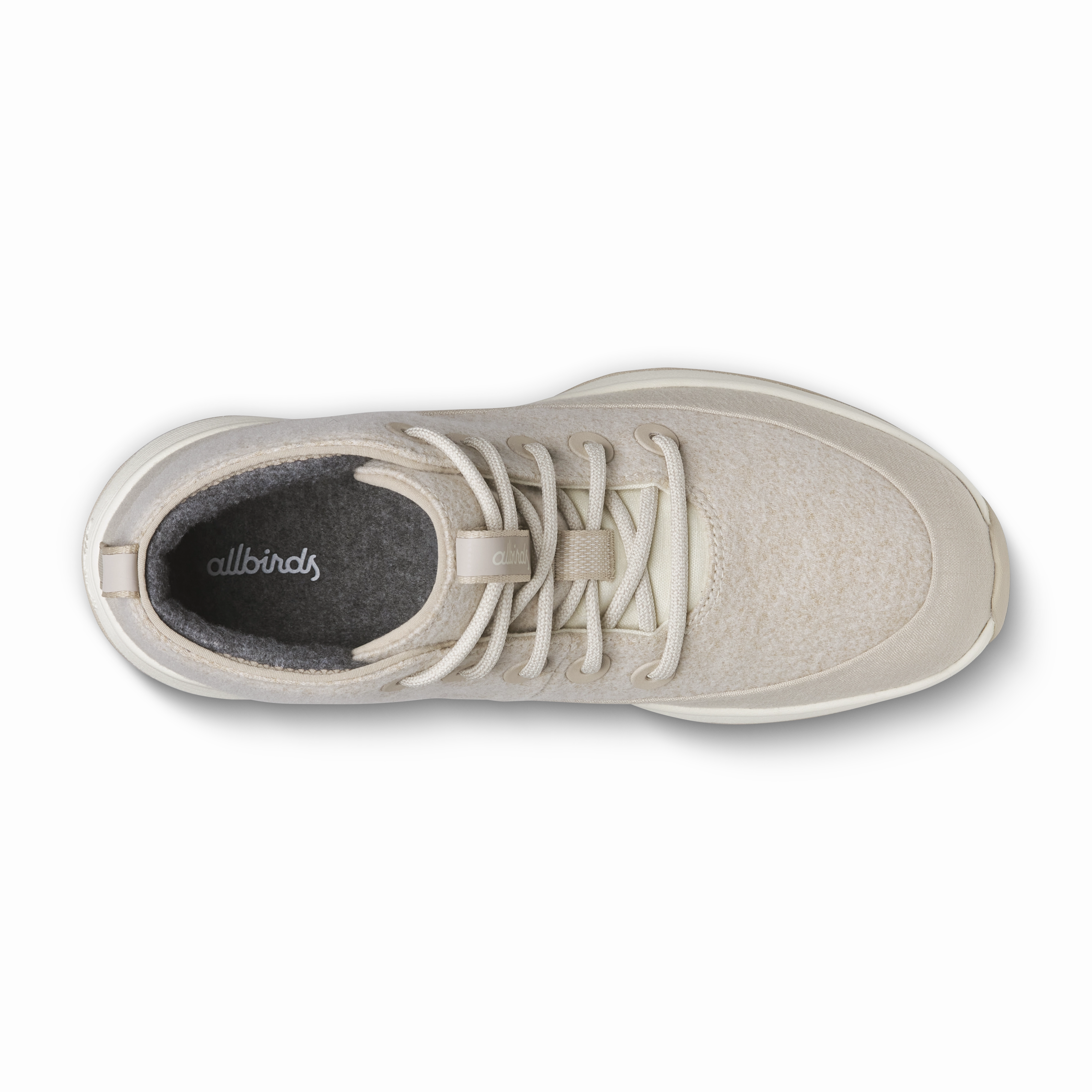 Waterproof Shoe Tray Women's Wool Runner NZ Mid Waterproof - Stony Cream/Rugged Beige (Stony Cream Sole)