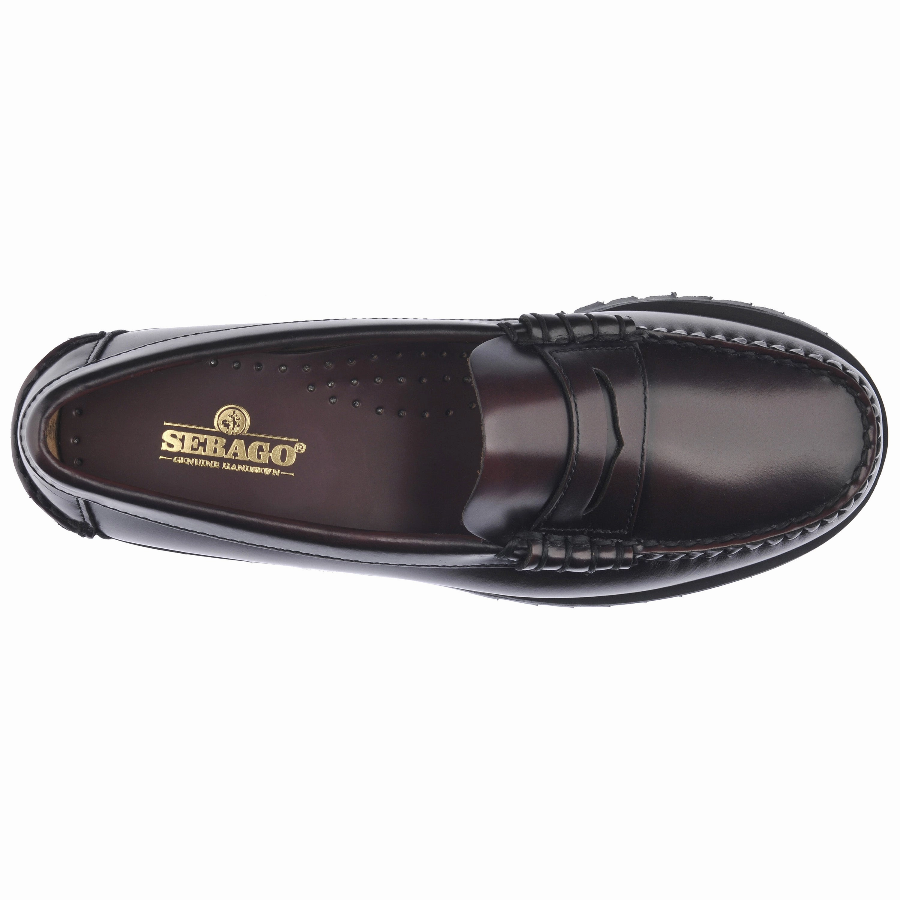 Furry Loafers Dan Lug Woman - Brown Burgundy