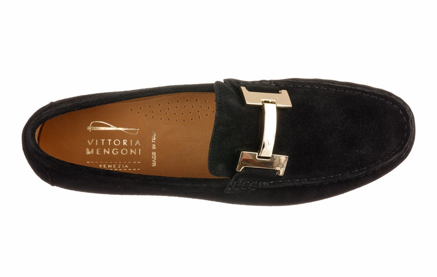 Vm Herrara Black Suit Loafers
