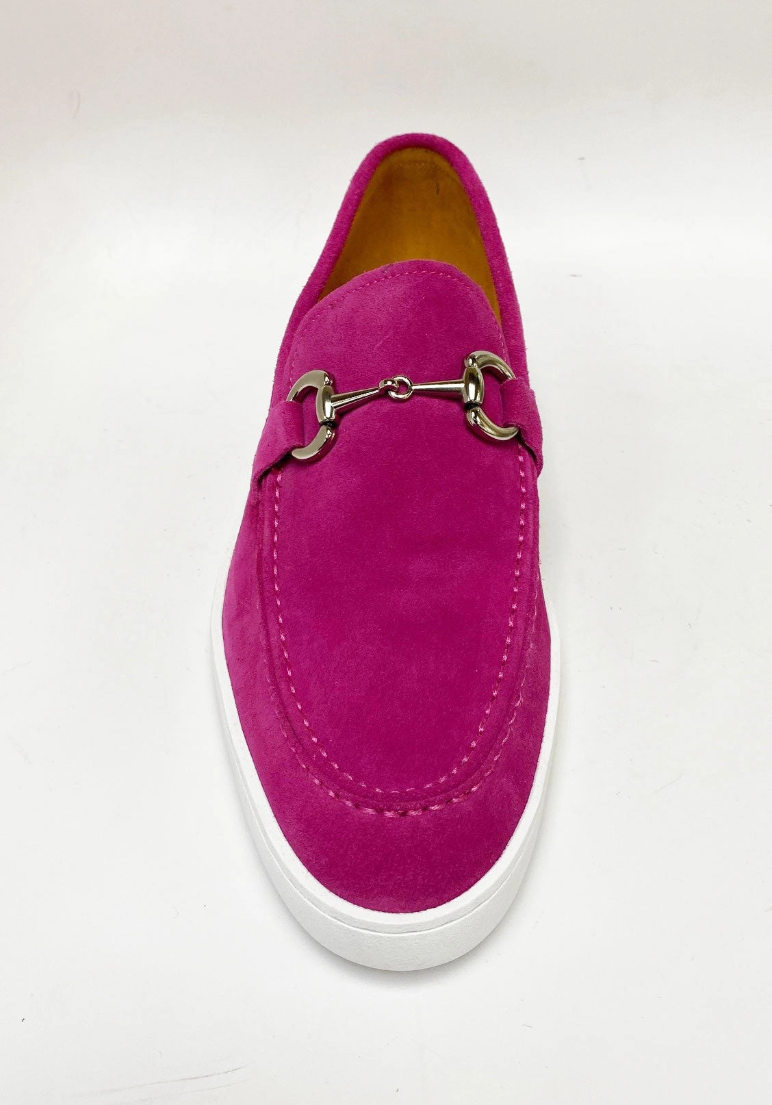 Slip On Loafers Walking Slip On Suede Slip-On Horsebit Loafer Fuchsia