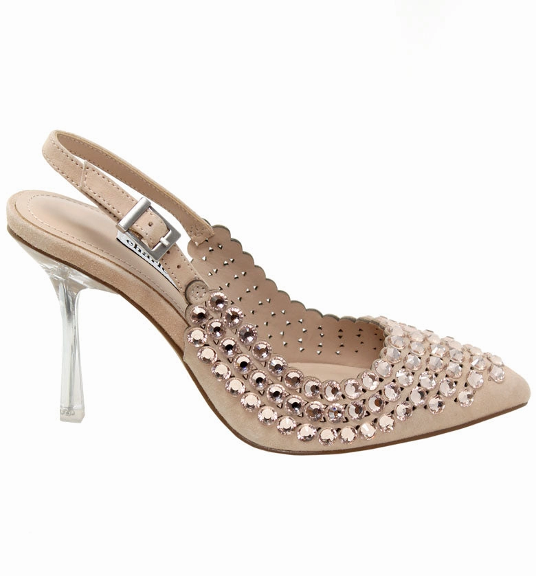 Brogues With Coloured Soles IDOL SLINGBACK