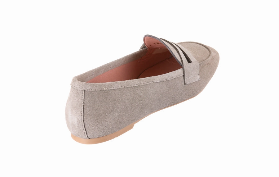 Pb Roxanne Grey Python Loafers