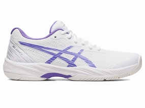 Women's Asics Gel-Game 9, White/Amethyst, 11.5 B Medium Asics Speedstar Shoes