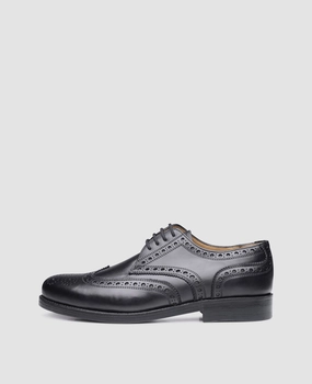 Zrich Full-Brogue SC - Black Lacing Derby Shoes