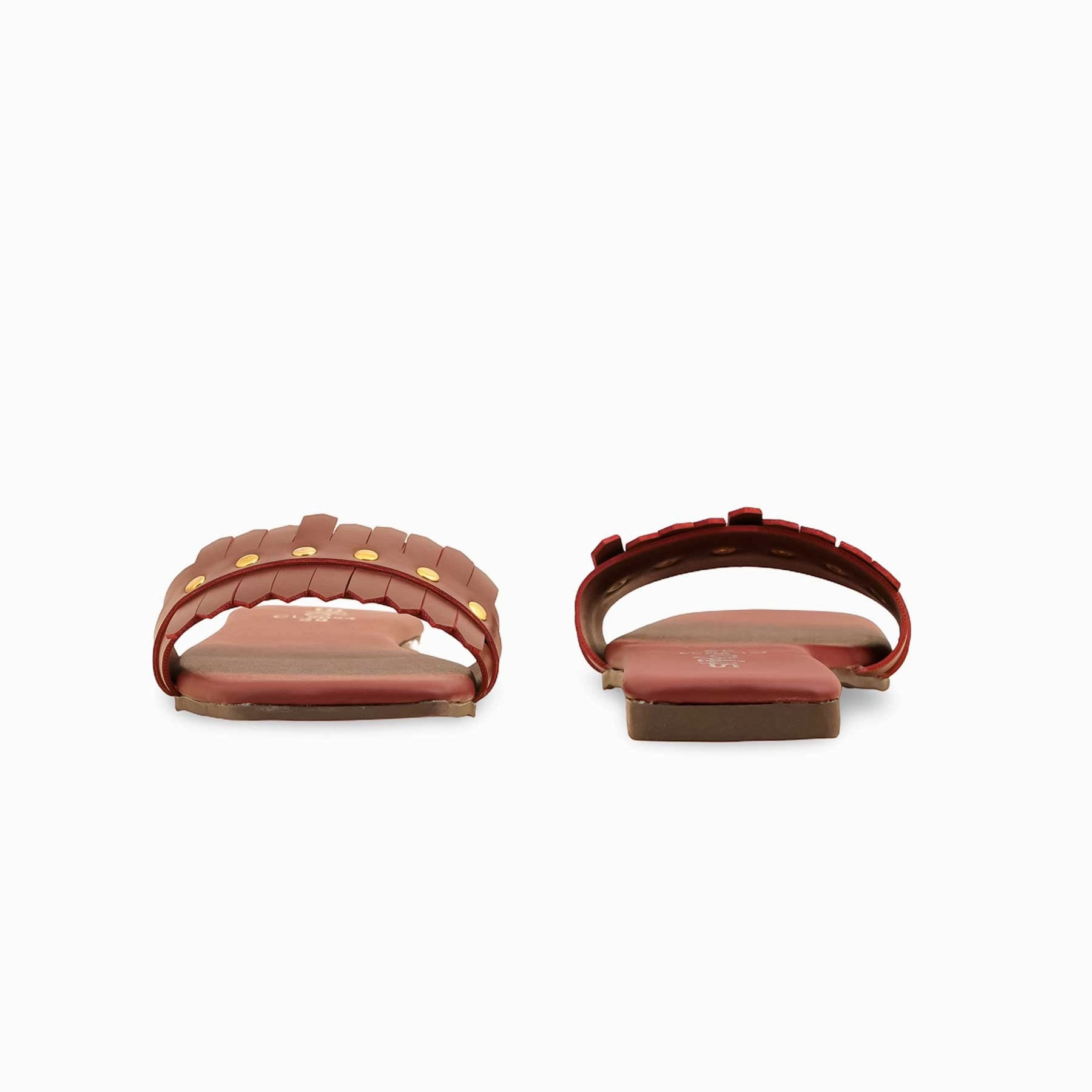 Maroon Casual Slipper CL2054 Oliver Slip On