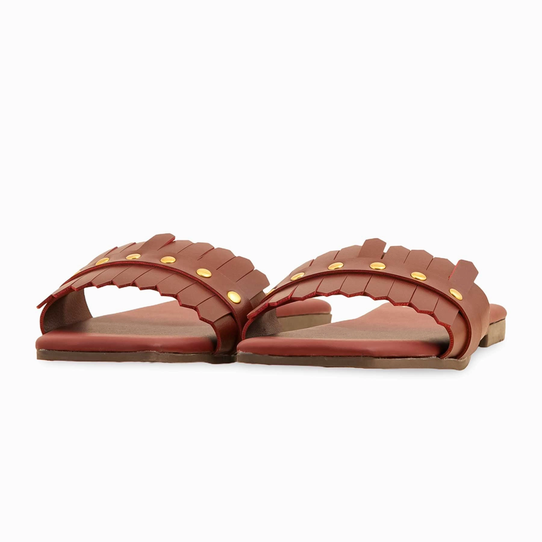 Maroon Casual Slipper CL2054