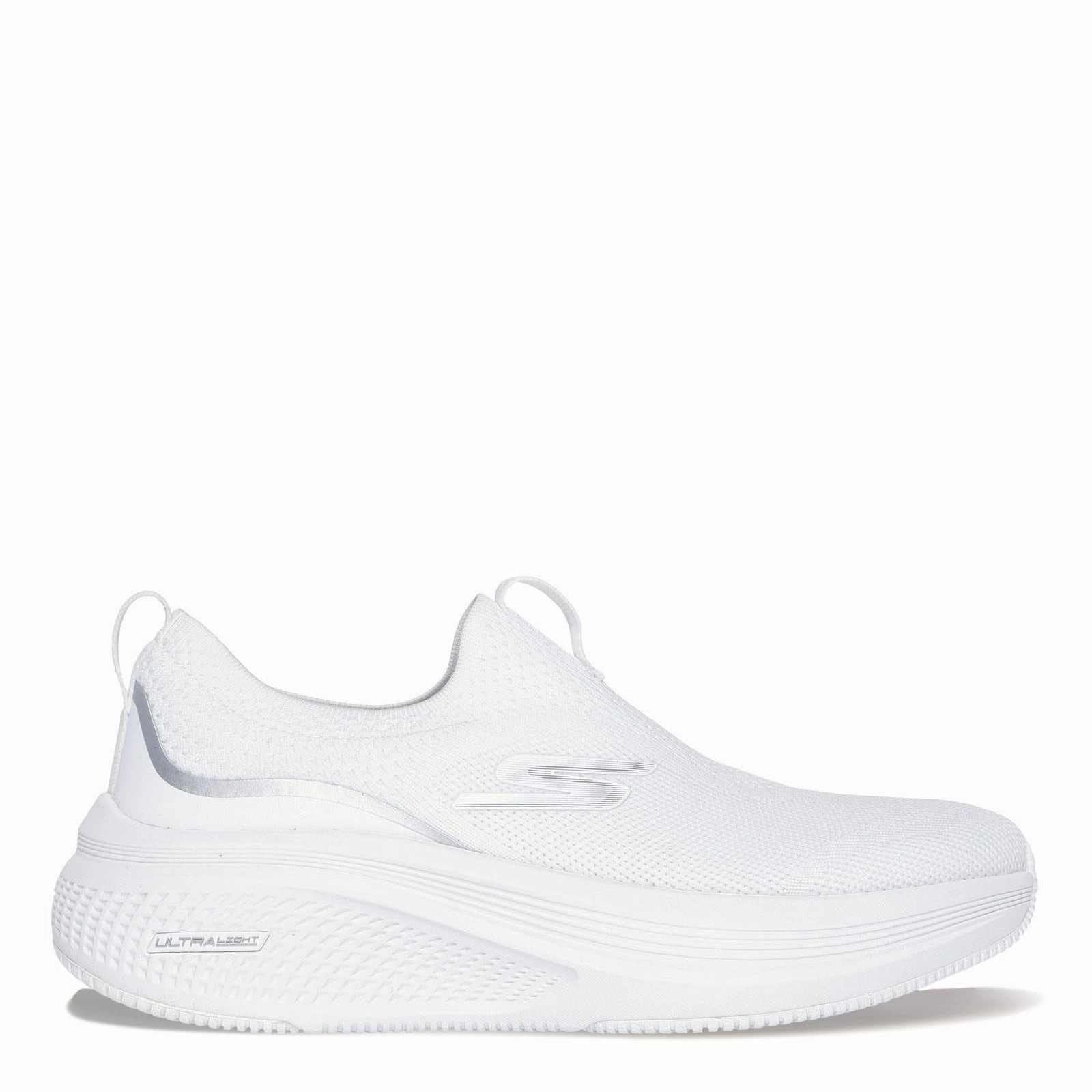 Women's Skechers, GO RUN Elevate - Cadena Running Shoe Amiri Slip On Skeleton