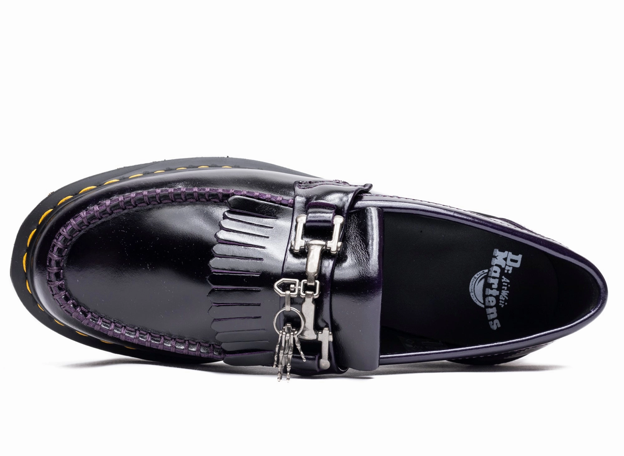 Rock Climbing Shoe Size Conversion Dr. Martens Adrian Bone Snaffle in Dark Purple