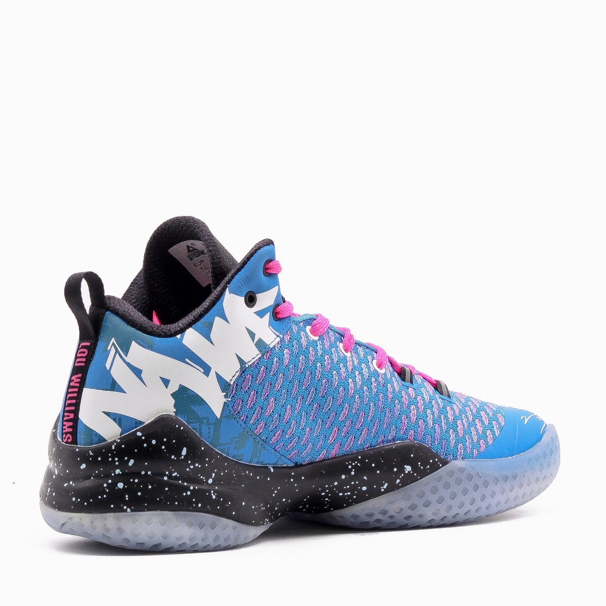 PEAK Basketball Shoes Men Lou Williams Street Master Professional Damping Cushioning Tech Sneakers Breathable Seamless Upper E73421A