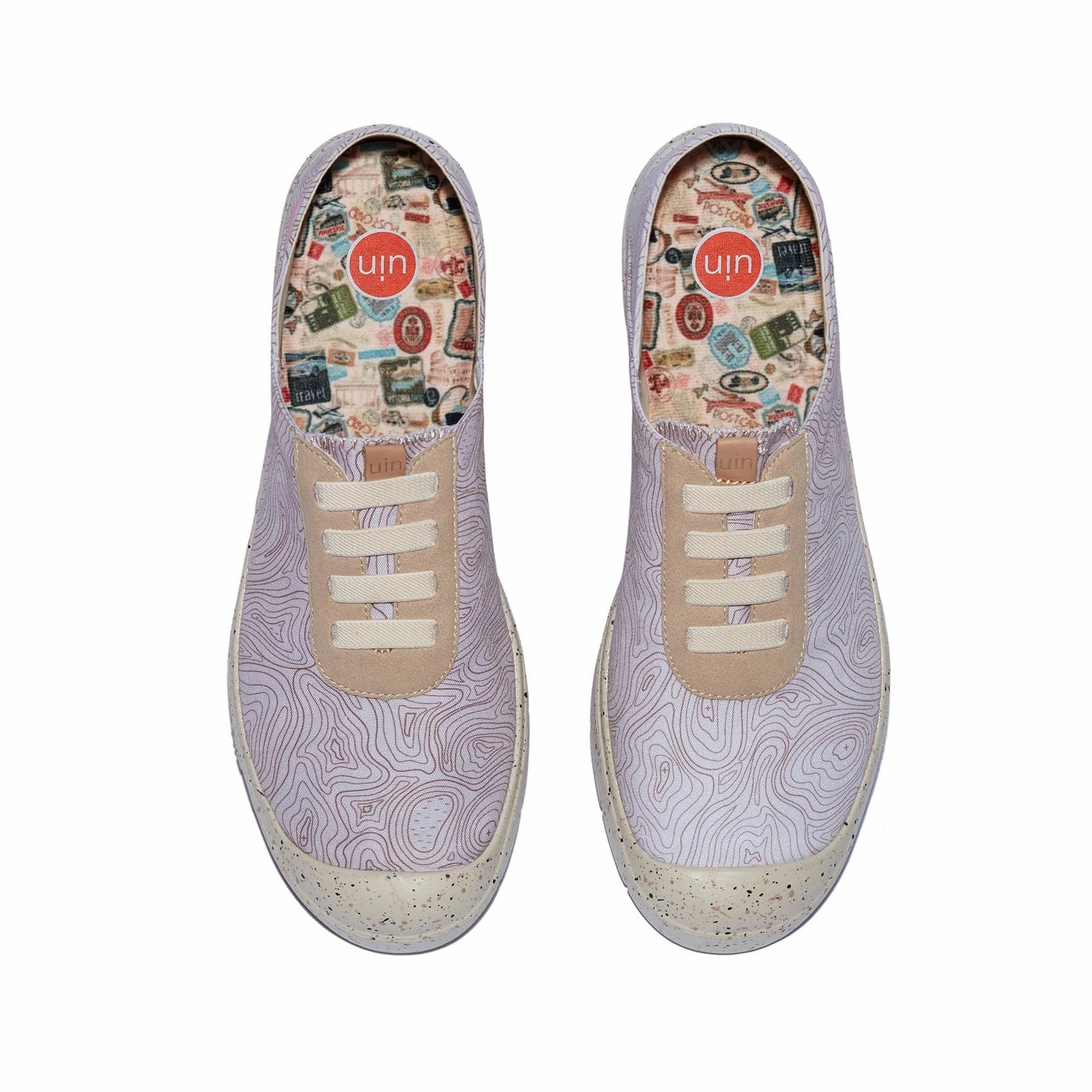 Khaki Brown Cadiz VII Men Old Skool Neon Skate Shoe