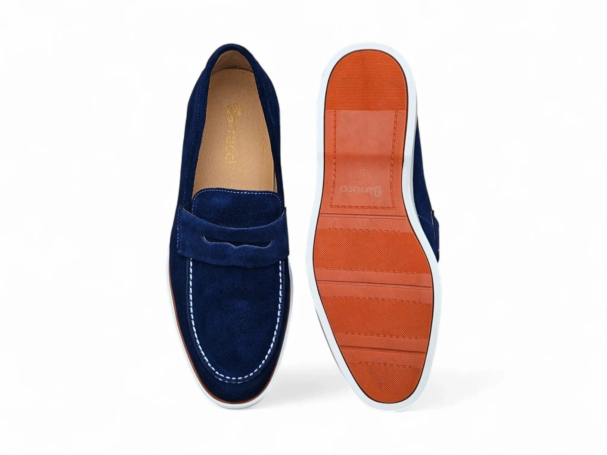 Supple Suede Penny Loafer with Sporty Sole Hush Puppies Slip On Loafers