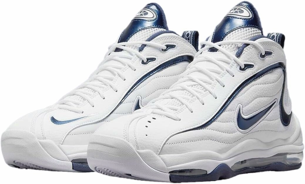 Nike Men Air Total Max Uptempo White/Classic Green-White / CZ2198-101 Nike Air Soccer Shoes