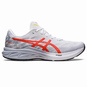 Men's Asics DYNABLAST 3, White/Cherry Tomato, 11.5 D Medium Asics Gel Quantum 360 Shift Mx Running Shoes