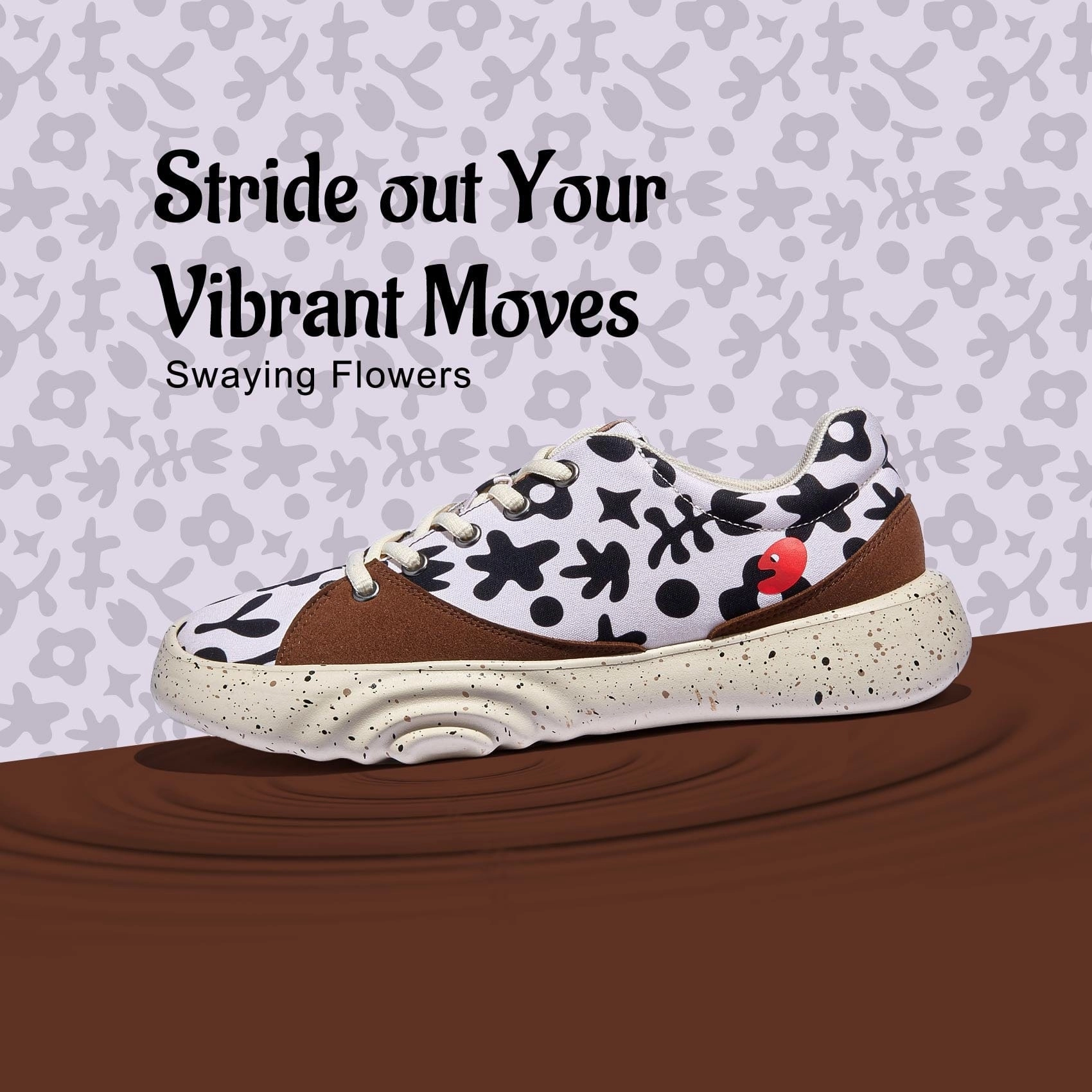 Swaying Flowers Denia I Women Globe Skate Shoes