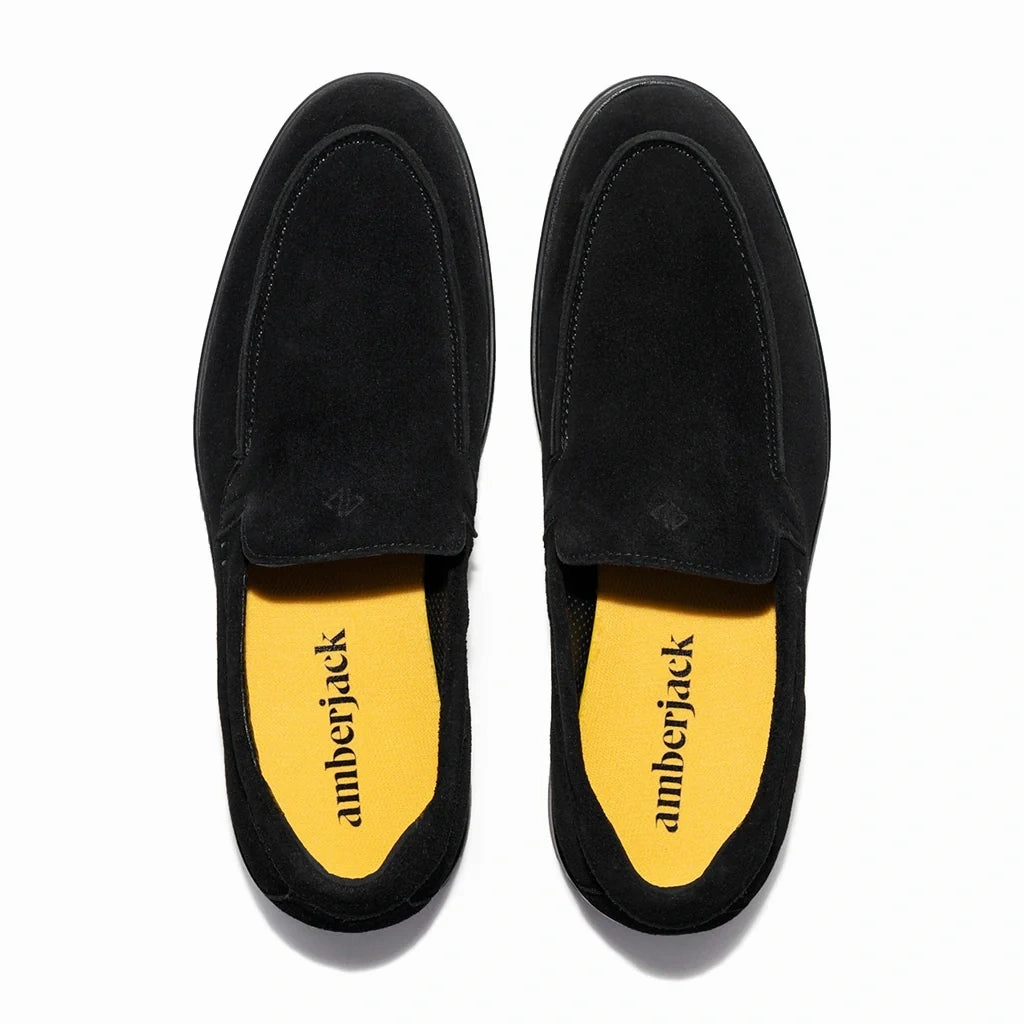 The Loafer (Midnight) Loafers Black And Gold
