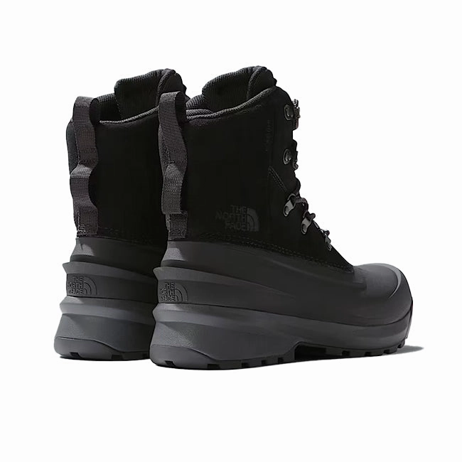 The North Face Mens Chilkat V Lace Waterproof Boots Black / Asphalt Grey Western Boots Stores Near Me