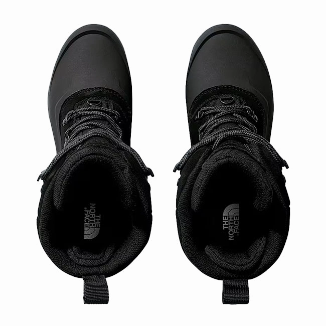 The North Face Mens Chilkat V Lace Waterproof Boots Black / Asphalt Grey Mechanic Boots