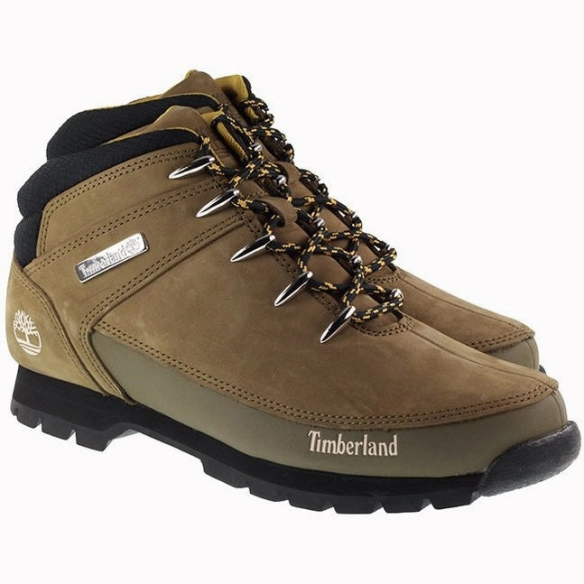 Timberland Boots Mens Euro Sprint Hiker Olive Black Antony's Oxford