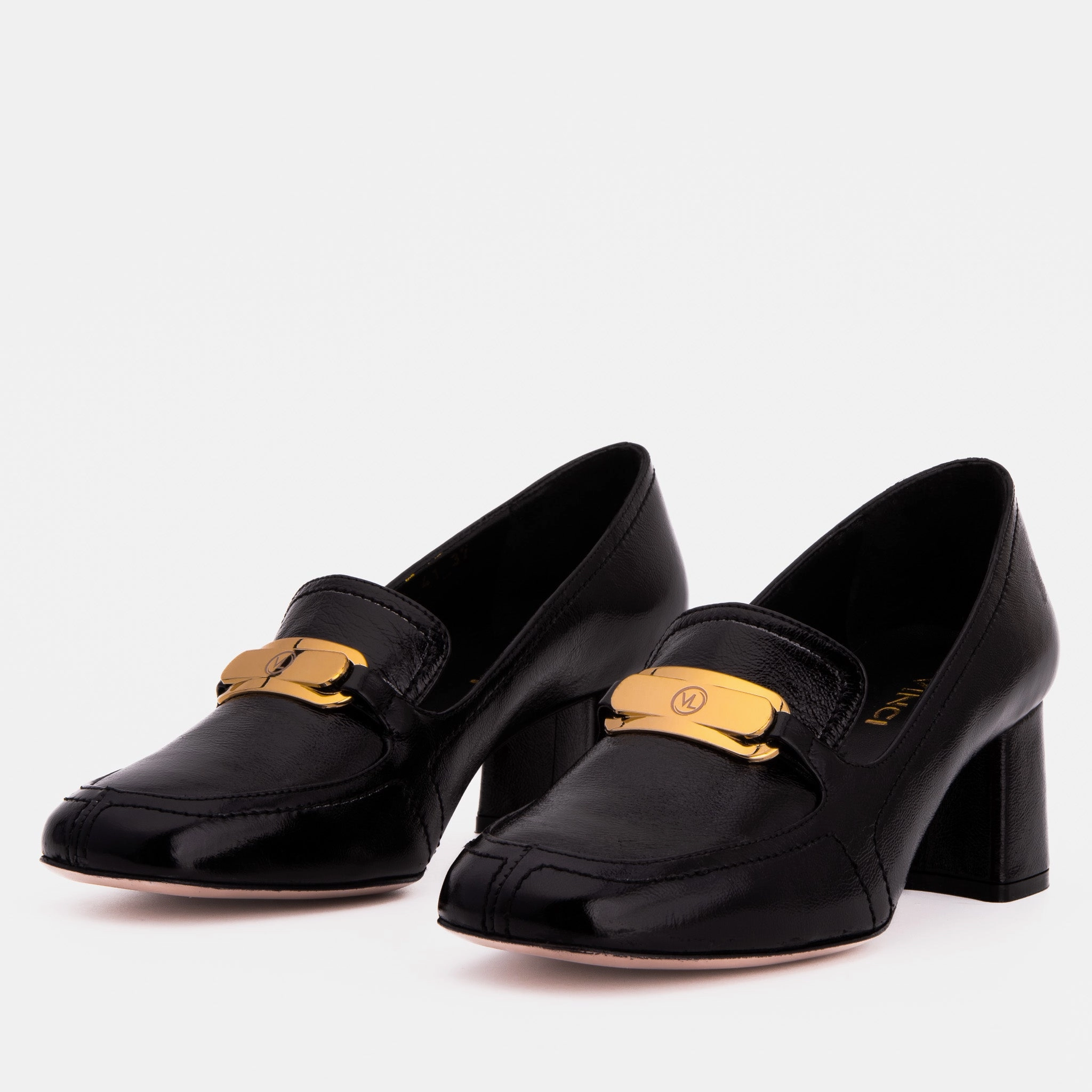 Martens Adrian Tassel Loafers The Victoria Black Leather Block Heel Pump Women Shoe