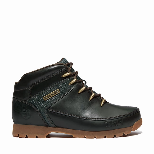 Folded Boots Timberland Boots Mens Euro Sprint Dark Green
