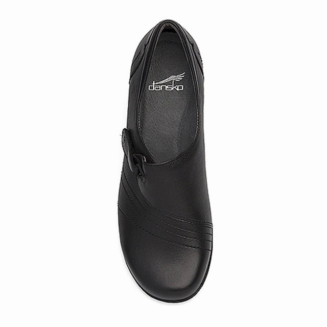 Sam Loafers Dansko Franny Slip-On Black Milled Nappa (Women's)