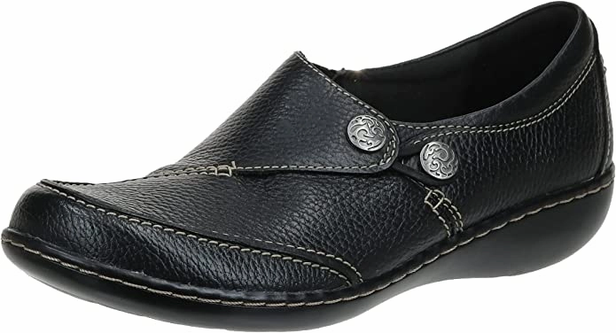 Clarks Ashland Lane Q, M and W Chunky Loafers Patent