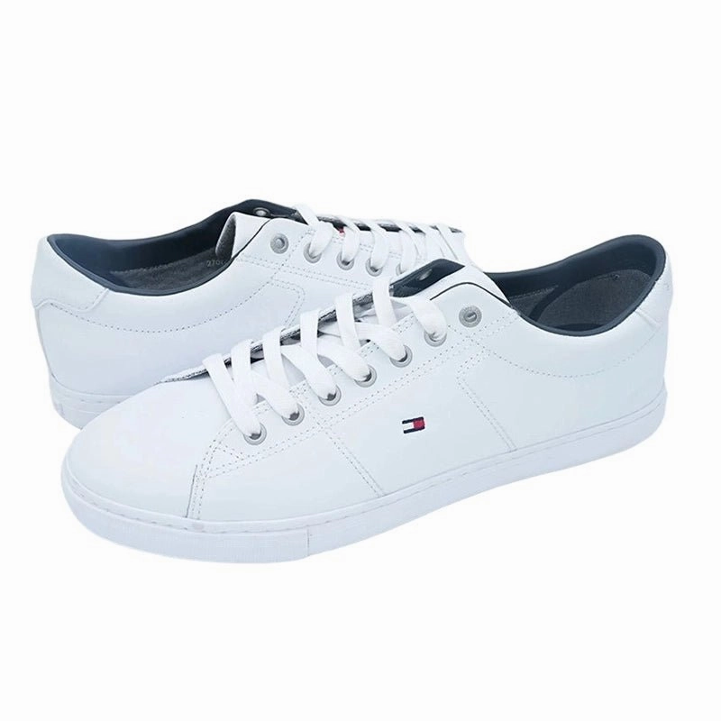 Dark Brown Brogue Boots Tommy Hilfiger Essential Leather TOM143