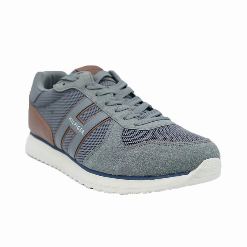 Tommy Hilfiger Men's Akron Sneaker Tom178 Linen Brogues