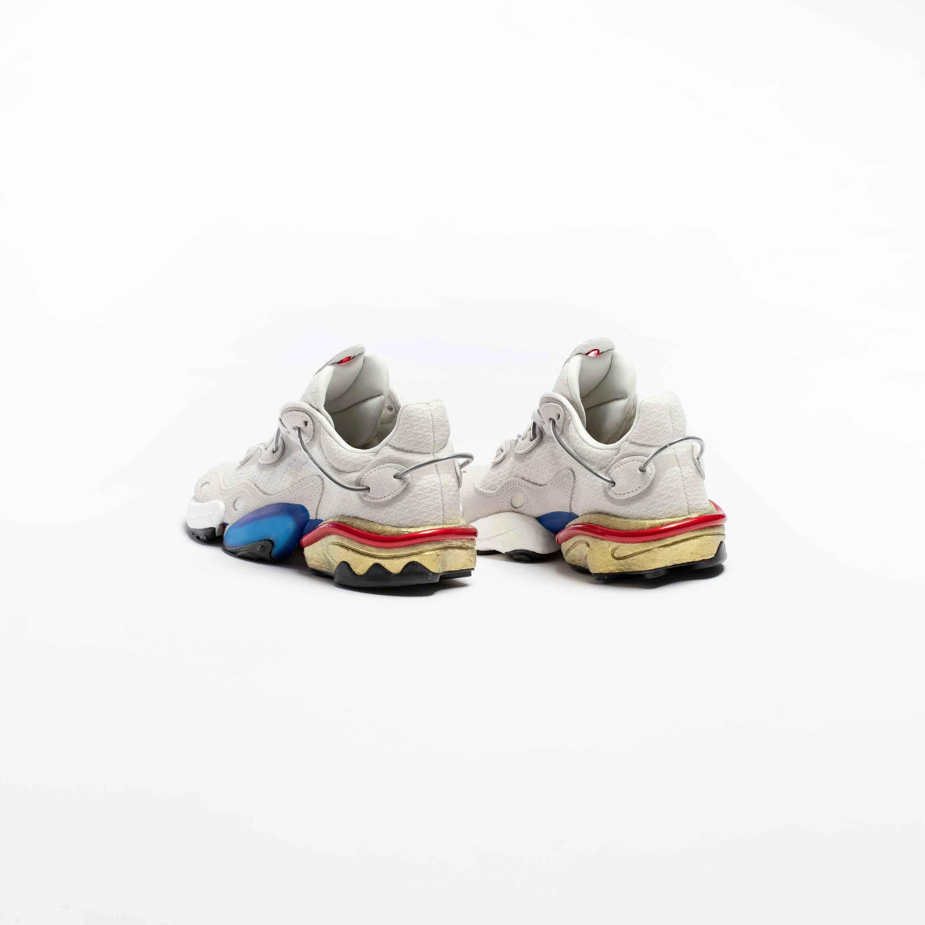 Terrex Agravic Trail Running Shoe Torsion X Mens Running Shoe - Crystal White/ Grey One/ Scarlet