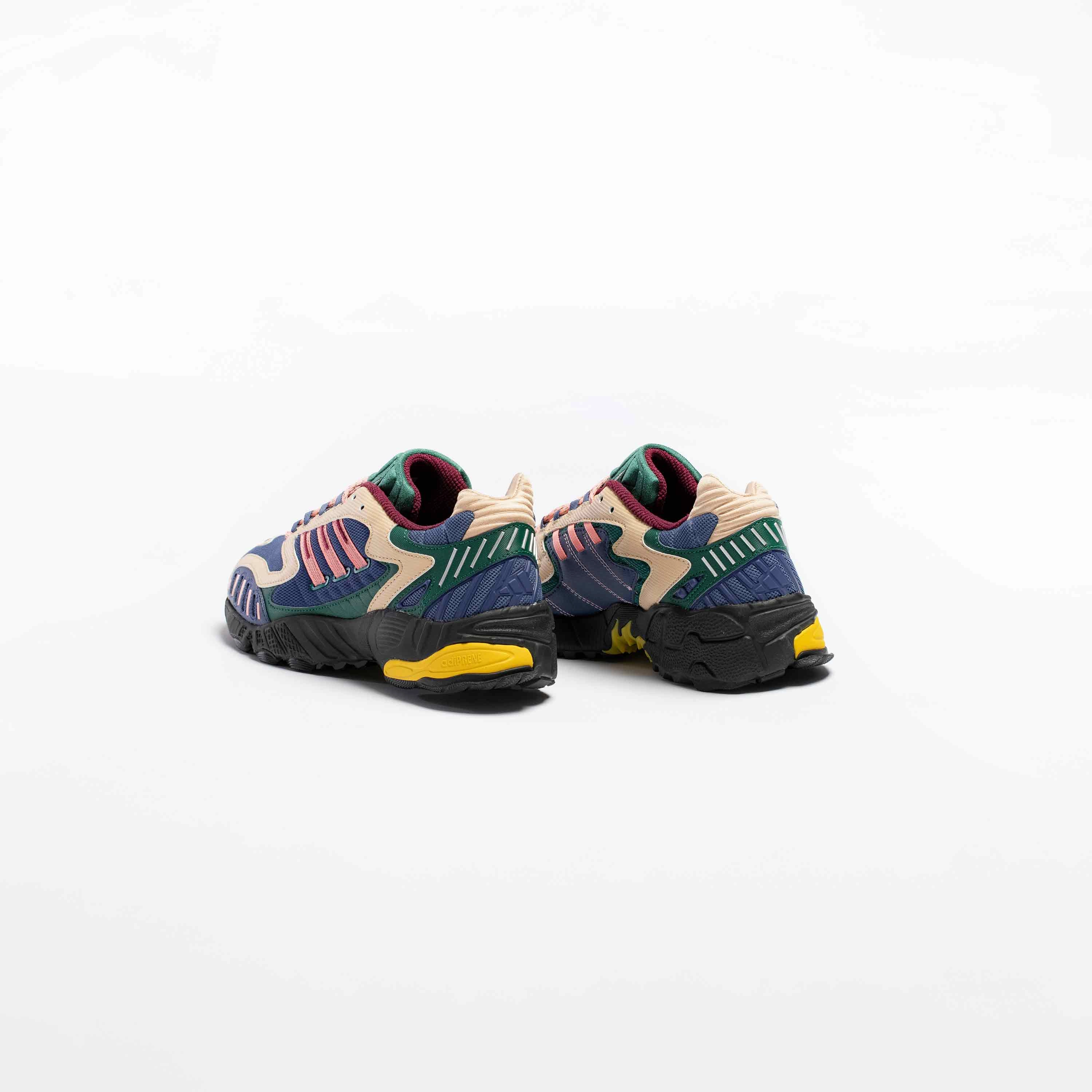 Torsion Trdc Mens Running Shoe - Navy/Green/Pink/Yellow Coolest Trail Running Shoes